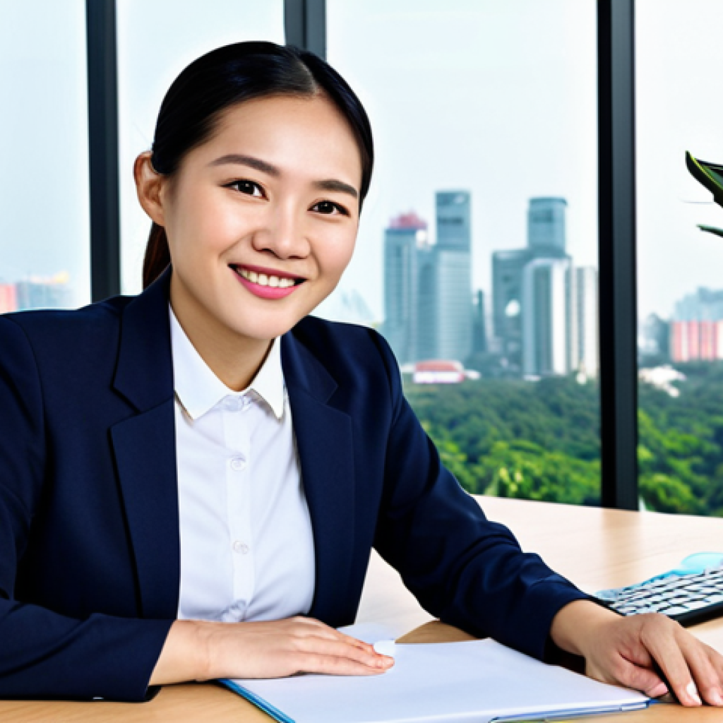 스포츠경영관리사 경력 전환 사례 - **

A confident, professional-looking woman in a modest business outfit (áo sơ mi and quần tây are f...