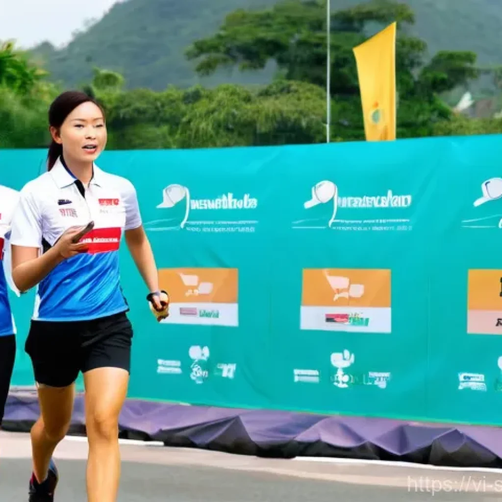 스포츠경영관리사와 스포츠 매거진 분석 - Dynamic Sports Event Management in a Vietnamese City**

"A wide shot capturing the vibrant atmospher...