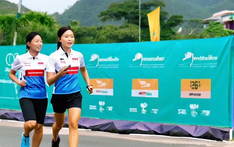 스포츠경영관리사와 스포츠 매거진 분석 - Dynamic Sports Event Management in a Vietnamese City**

"A wide shot capturing the vibrant atmospher...