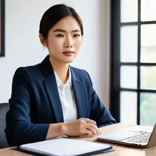 스포츠경영관리사 자격증 이력서 작성 팁 - **Prompt 1: Professional Sports Management CV Creation**
    "A confident and focused young Vietname...